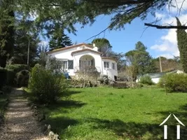 Authentiek stenen huis  te koop lamalou les bains, languedoc-roussillon, 2291 Afbeelding - 1