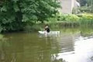 Aan water