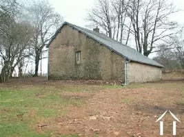 Achterkant van het huis