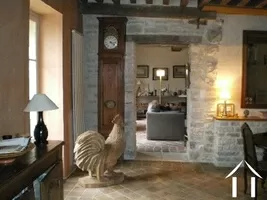 zicht naar de zitkamer 