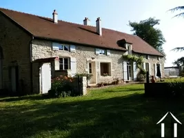 Authentiek stenen huis  te koop saisy, bourgogne, BH3657M Afbeelding - 1