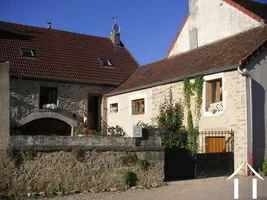 Authentiek stenen huis  te koop st leger sur dheune, bourgogne, BH3747M Afbeelding - 10
