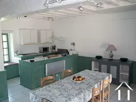 Kitchen in downstairs apartment of Farmhouse
