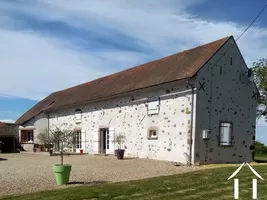 Authentiek stenen huis  te koop chalmoux, bourgogne, BP2542BL Afbeelding - 1