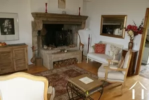 Burgundian fireplace
