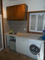 utility room with shower