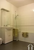 Bathroom in family room