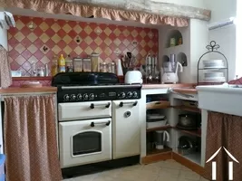 Kitchen range cooker