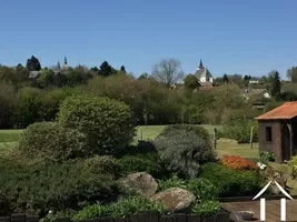 Garden and great views to the village