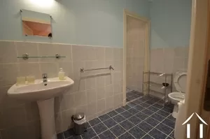 One of six bathrooms