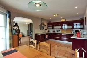 practical fully fitted kitchen