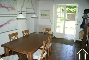 Dining area of kitchen