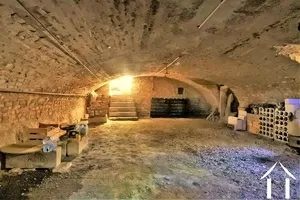 vaulted cellar under the house