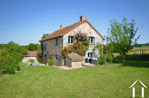 Authentiek stenen huis  te koop collonge la madeleine, bourgogne, BH5014V Afbeelding - 2