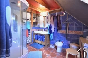 salle de bain en suite du chambre de maitre