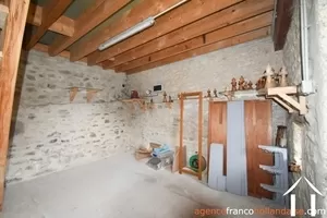 Authentiek stenen huis  te koop augne, limousin, Li1008 Afbeelding - 23