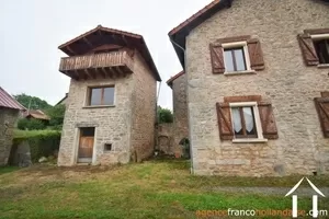Authentiek stenen huis  te koop augne, limousin, Li1008 Afbeelding - 28