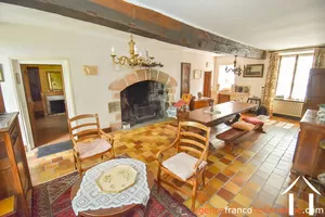 Herenhuis te koop la croisille sur briance, limousin, Li893 Afbeelding - 14