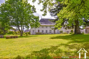 Herenhuis te koop la croisille sur briance, limousin, Li893 Afbeelding - 37