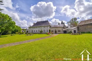 Herenhuis te koop la croisille sur briance, limousin, Li893 Afbeelding - 31