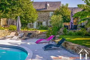 Huis met gastverblijf te koop la porcherie, limousin, Li956 Afbeelding - 1