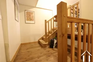 stairs to the 3 bedrooms with en-suite bathroom