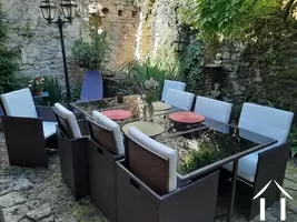 Courtyard dining