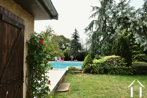 Jardin, terrasse, piscine