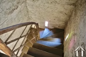 De trap naar de bovenverdiepingen