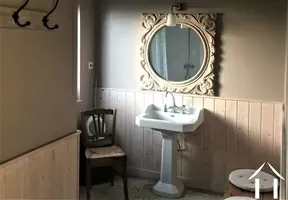 Badkamer op de tussenverdieping