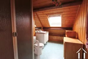Upstairs shower room with toilet