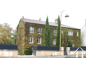 Groot  herenhuis met bijgebouw vlakbij Dijon