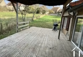 Terras met uitzicht op de tuin