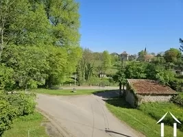 Uitzicht vanuit het huis