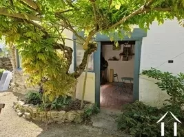 Toegang tot de tuinhuis en de wintertuinkamer