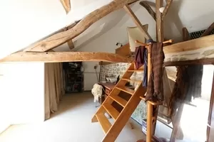 Hoofdslaapkamer - met mezzaninebed