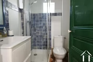 1e verdieping douchekamer met toilet