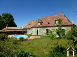 Authentiek stenen huis  te koop villereal, aquitanië, DM3172 Afbeelding - 1