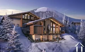 Nieuw chalet 5 slaapkamers - in het hart van de espace diamant praz-sur-arly Ref # C3210-E001 