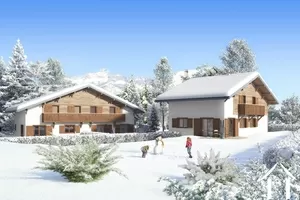 Nieuw halfvrijstaand chalet met privétuin saint-gervais-les-bains Ref # C3326-01 