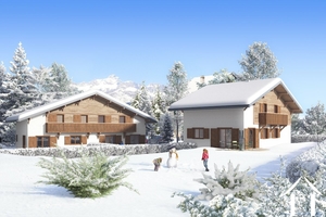 Nieuw individueel chalet met uitzicht op de mont-blanc saint-gervais-les-bains Ref # C3326-03 