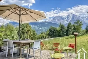 6-kamer chalet - adembenemend uitzicht saint-gervais-les-bains Ref # C4491 