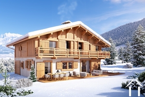 Nieuw 6-kamer chalet - toplocatie saint-gervais-les-bains Ref # C4791-01 