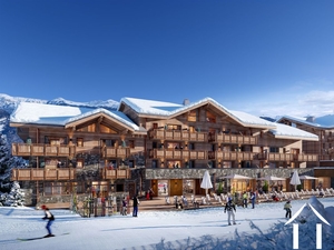 Four-room apartment + cabin - ski-in/ski-out courchevel le praz Ref # C4843-C705 