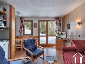 Een slaapkamer appartement + berg hoek - ski in ski out Ref # C5882 