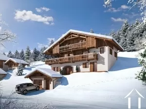 Chalet bruyère – panoramic mont-blanc view - combloux  Ref # C6028-BRUYERE 