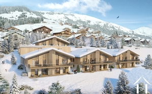 3-kamer appartement op de eerste verdieping - les chalets d'hauteluce Ref # C6429-B002 