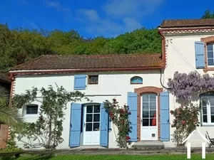 Charming village house with 8000m2 garden and gite Ref # GM5216 