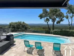 Provençaalse villa, zwembad, 2 gastenverblijven en uitzicht Ref # 11-2501 