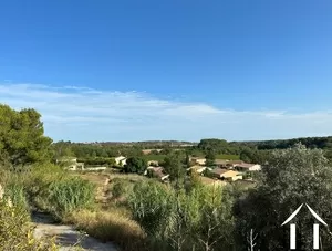Bouwperceel met uitzicht ten Noorden van Béziers  Ref # 11-2475 